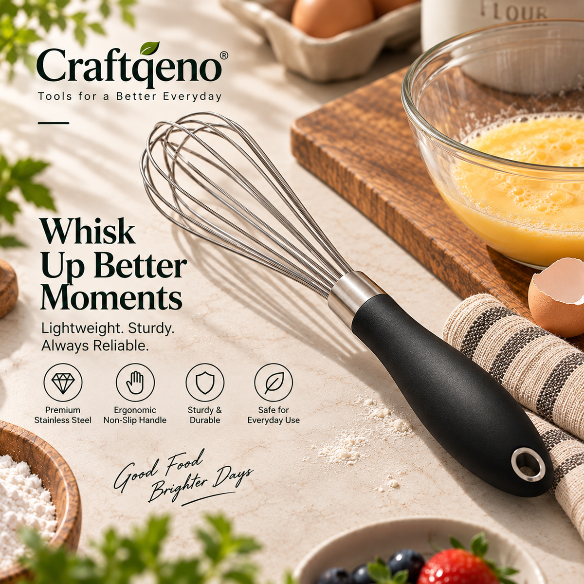 Craftqeno® Mini Whisk