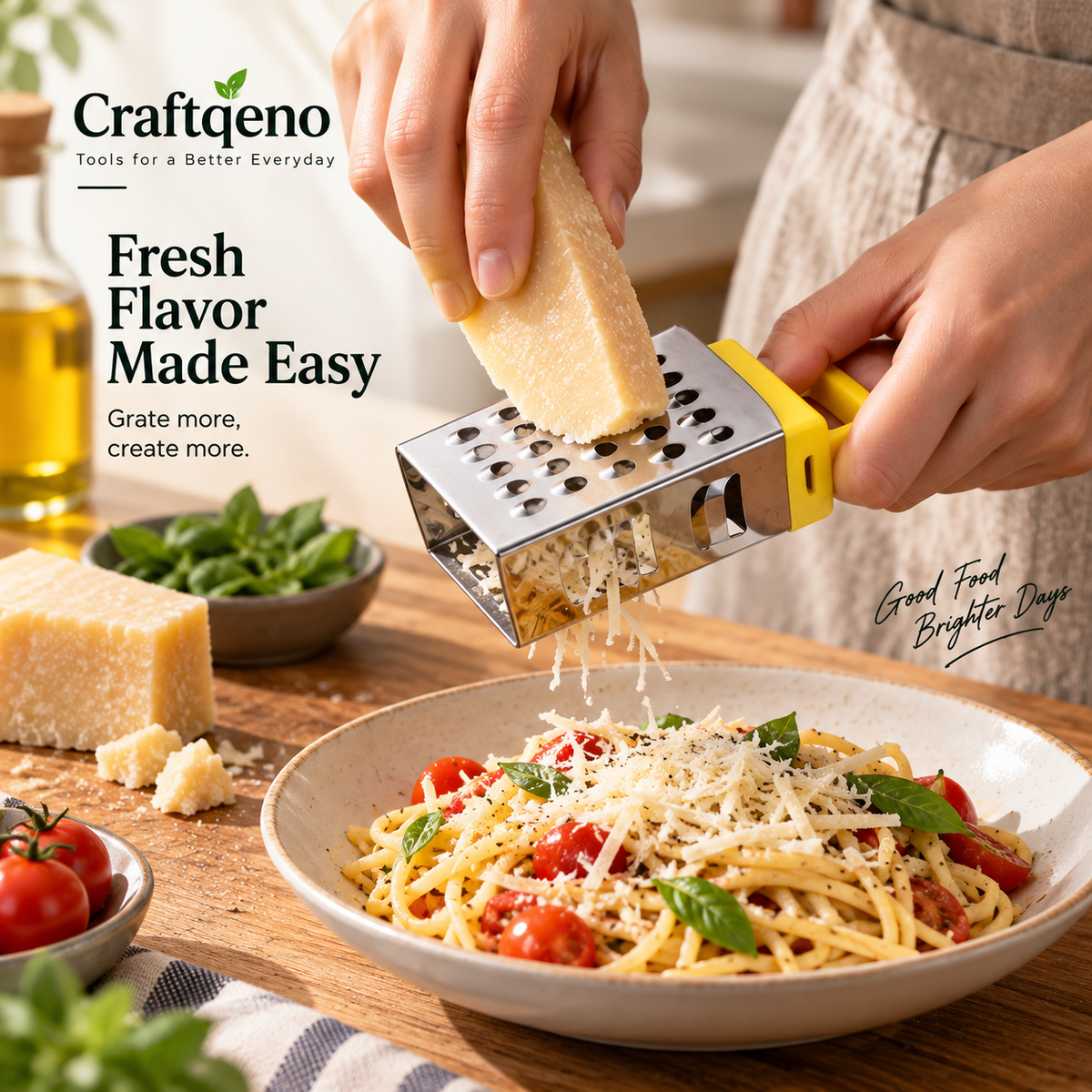 Craftqeno® Multi-Purpose Grater