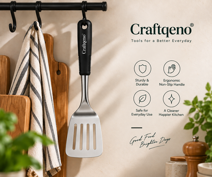 Craftqeno® Stainless Steel Turner